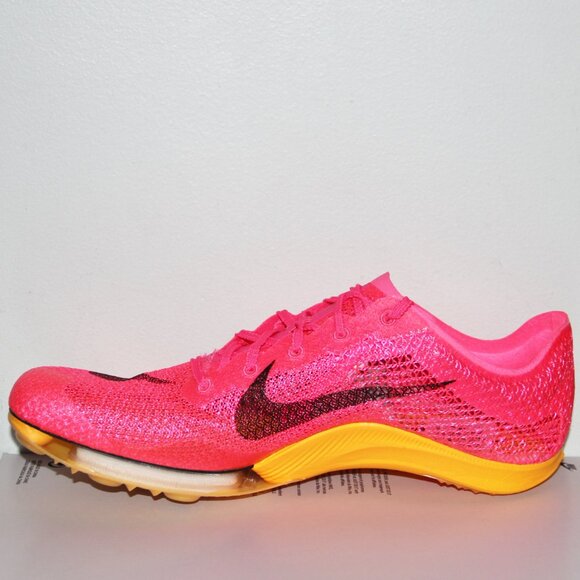 Nike Air Zoom Victory Track Spikes Hyper Pink Orange Mens 11.5 - Picture 3 of 10